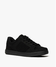 baskets homme a lacets style skate shoes noir standard baskets et tennis1141601_2