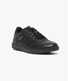 tennis homme a lacets style retro unies noir1143701_2