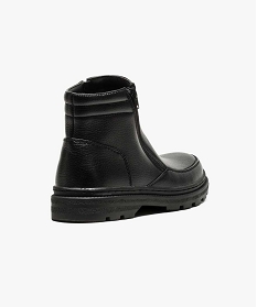 boots homme double zip gamme confort noir1178701_4