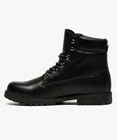 boots aspect cuir avec semelle crantee noir1179401_3