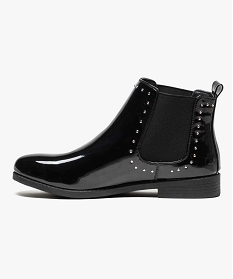 chelsea boots vernis noir1294401_3
