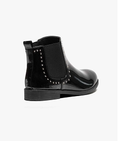 chelsea boots vernis noir1294401_4