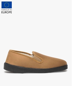 CHAUSSURE SPORT MARRON PANTOUFLE CAMEL:30475774483-Textile/Textile/Elastomere/Textile/