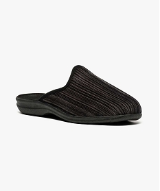 chaussons a rayures noir1354101_2