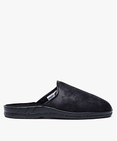 mules aspect cuir noir1354601_1