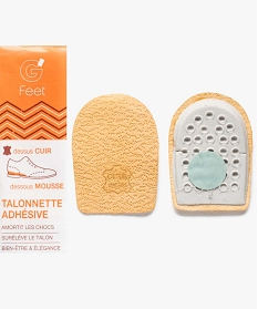 talonnette adhesive en cuir beige1378701_2