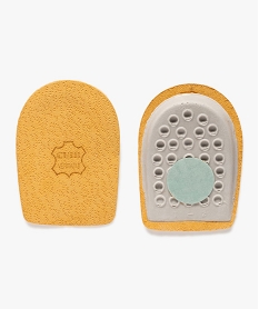 talonnette adhesive en cuir beige1378701_3