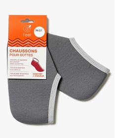 chaussons pour bottes gris1378901_1