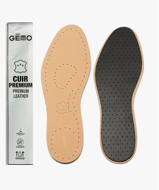semelles cuir basane sur charbon beige1379501_4