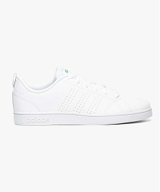 baskets femme a lacets motifs perfores - adidas neo blanc1436901_1