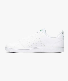 baskets blanches bi-matiere adidas neo blanc1436901_3