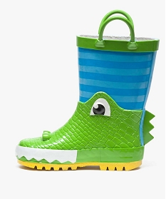 bottes de pluie crocodile vert1453401_3