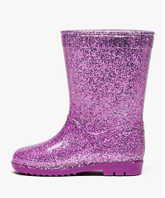 bottes de pluie - la reine des neiges violet1455001_3