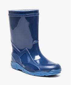 bottes de pluie en caoutchouc texture bleu1456601_2