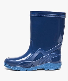 bottes de pluie en caoutchouc texture bleu1456601_3