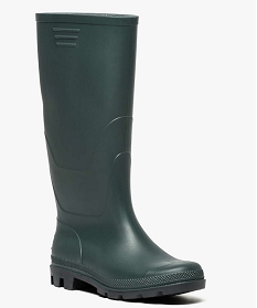 bottes de pluie a semelle crantee kaki standard1459901_2