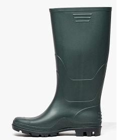 bottes de pluie a semelle crantee kaki standard1459901_3