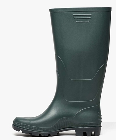 bottes de pluie a semelle crantee vert1459901_3