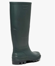 bottes de pluie a semelle crantee vert1459901_4