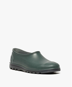 sabots homme a talon ferme special jardin kaki standard1460201_2