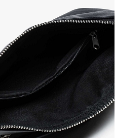 sac pochette banbdouliere fermeture zippee noir sacs bandouliere1497101_3