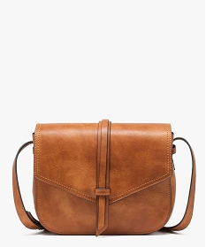GEMO Sac besace à bandoulière femme Orange