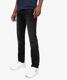 pantalon homme jogg-jean coupe slim noir1539001_1