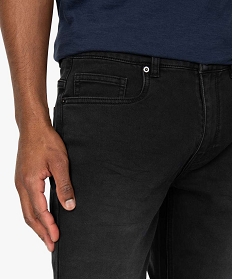 pantalon homme jogg-jean coupe slim noir1539001_2