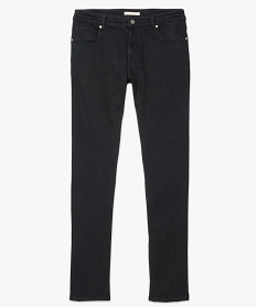 jean homme slim stretch taille haute delave noir jeans1540501_4