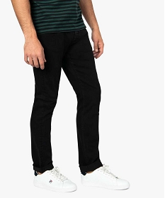 jean homme straight stretch 5 poches noir jeans1541101_1