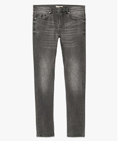 jean homme skinny delave avec plis sur les hanches gris jeans1541901_4