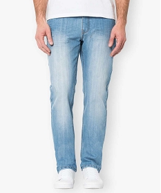 jean homme regular 5 poches taille normale longueur l34 bleu jeans1543401_1
