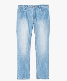 jean homme regular 5 poches taille normale longueur l34 bleu jeans1543401_2