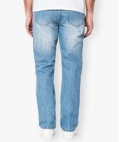 jean homme regular 5 poches taille normale longueur l34 bleu jeans1543401_3