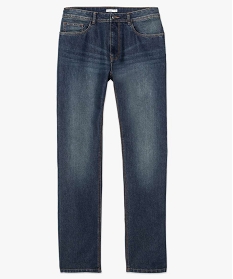 jean homme regular 5 poches taille normale longueur l34 bleu jeans1543601_4