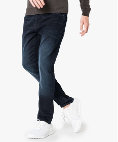 jean slim 5 poches delave sur lavant bleu jeans1546001_1