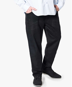 pantalon denim coupe regular noir1547901_1