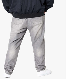 pantalon denim coupe regular gris1548001_3