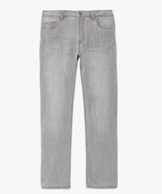 pantalon denim coupe regular gris1548001_4
