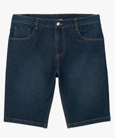bermuda homme 5 poches en denim gris shorts en jean1550101_4