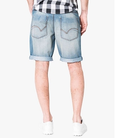 bermuda en jean 5 poches bleu shorts en jean1550601_3