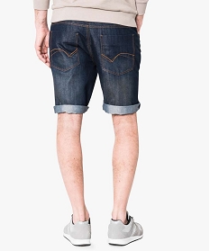 bermuda en jean 5 poches bleu shorts en jean1550701_3