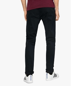 pantalon homme chino straight taille normale noir1556801_3