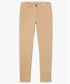 pantalon homme chino straight taille normale beige1557601_4