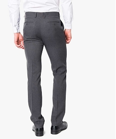 pantalon de ville uni gris pantalons de costume1560101_3