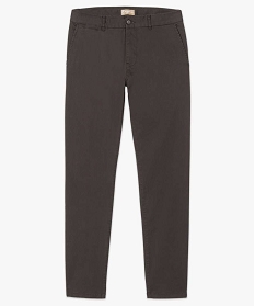 pantalon homme chino coupe slim gris pantalons de costume1563101_4