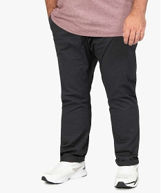 pantalon chino uni pour homme gris1565601_1