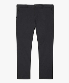 pantalon homme grande taille chino en stretch coupe straignt gris1565601_4