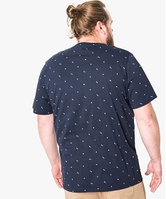 tee-shirt manches courtes imprime geometrique imprime tee-shirts1657201_3