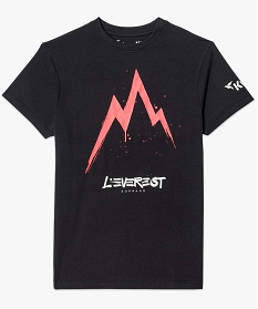 tee-shirt manches courtes « leverest » - kwell by soprano noir tee-shirts1678001_4